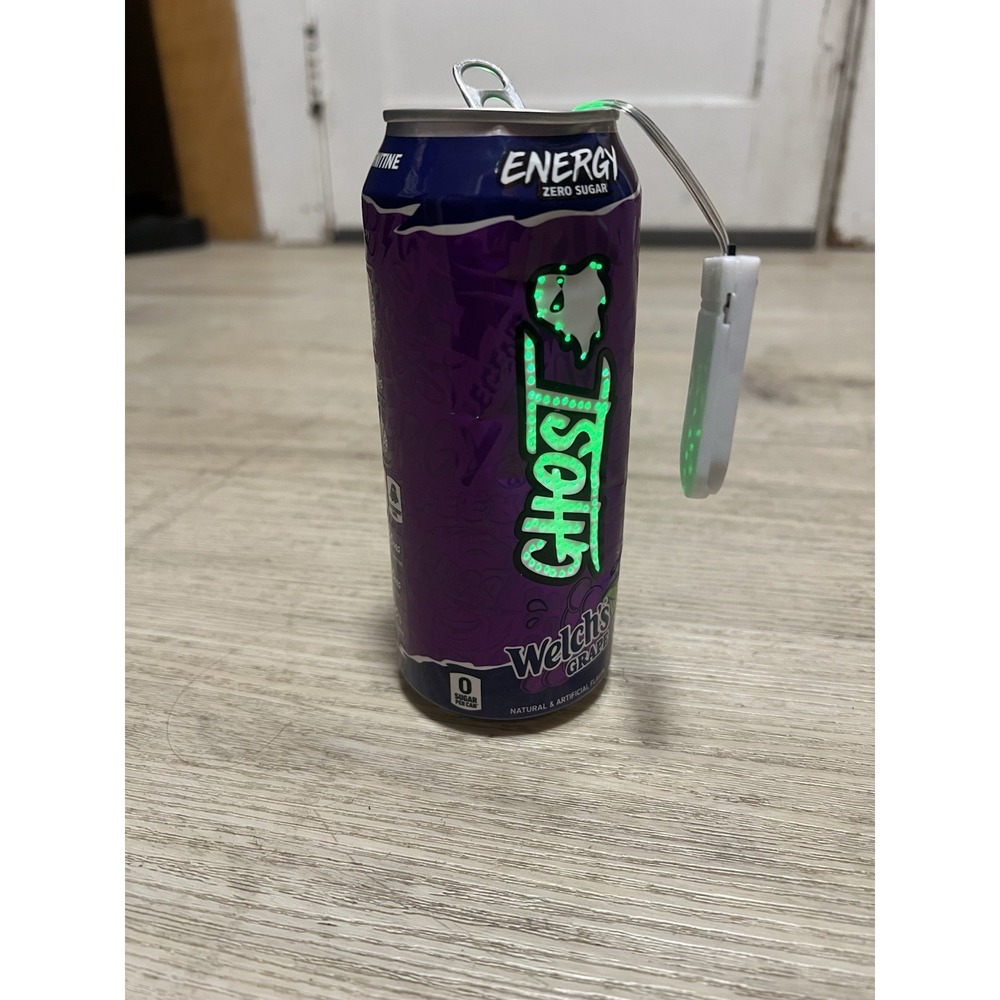 Ghost Energy Drink‎ Welchs Grape Collectible Lamp Can Desk Ornament